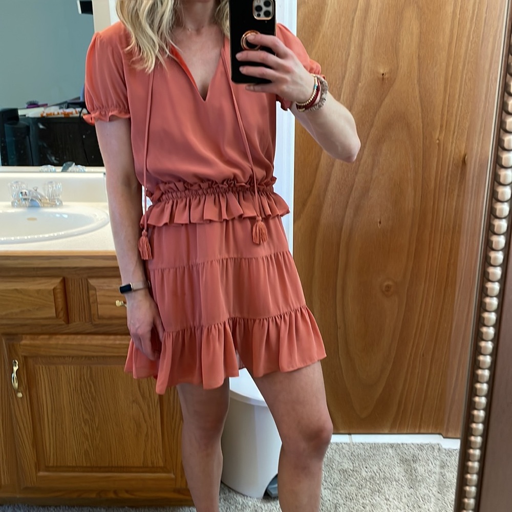Sweet TulaRosa Ruffle Dress